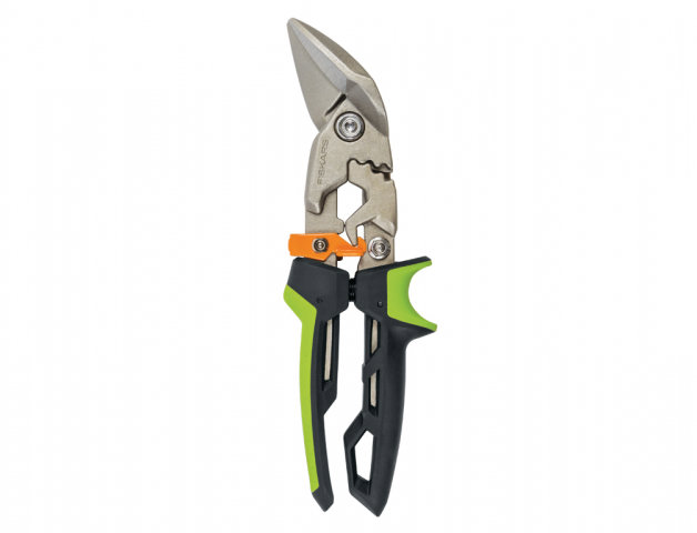 FISKARS Nůžky na plech s převodem PowerGear ofset pravé 1027210
