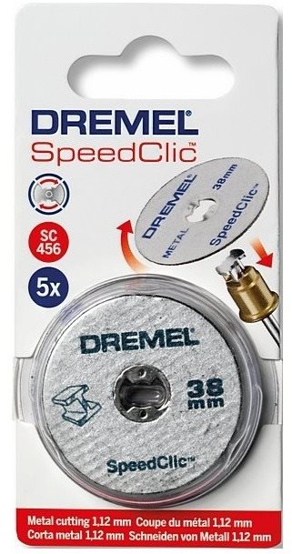 DREMEL SpeedClic řezný kotouč na kov, 5 ks 2.615.S45.6JC