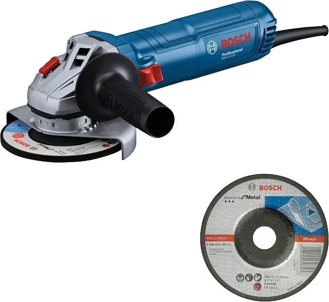 BOSCH Professional Úhlová bruska elektrická 125 mm GWS 12-125 0.601.3A6.100