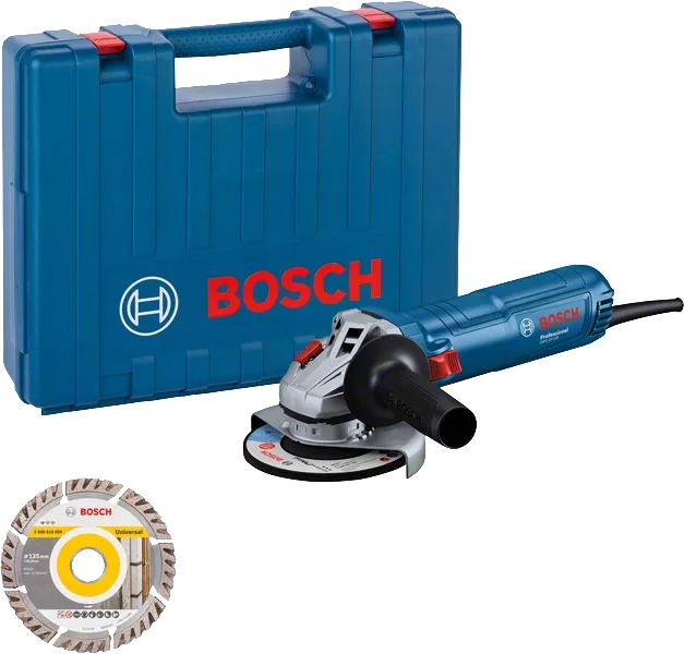 BOSCH Professional Úhlová bruska elektrická 125 mm GWS 12-125 0.601.3A6.102