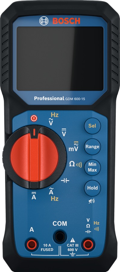BOSCH Professional Multimetr GDM 600-15 0.601.077.300 (2xAA)