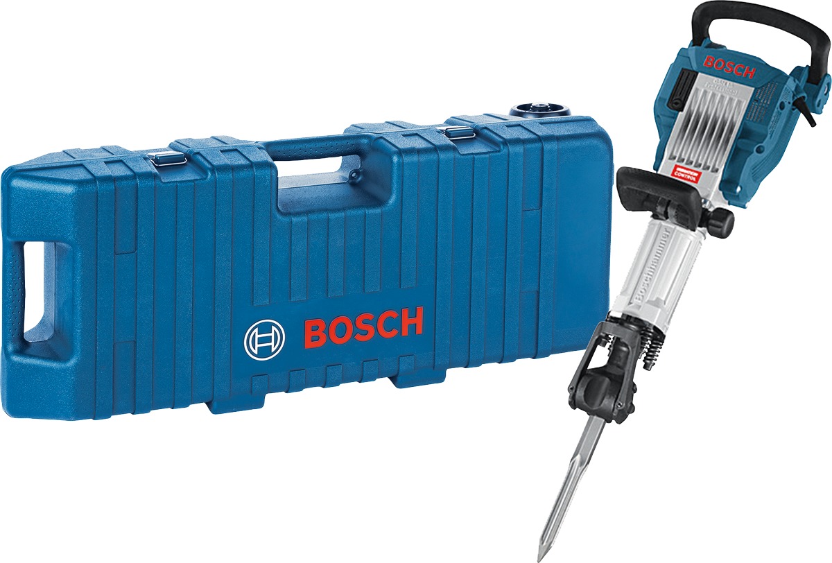 BOSCH Professional Bourací kladivo elektrické GSH 16-28, špičatý sekáč, kufr 0.611.335.000