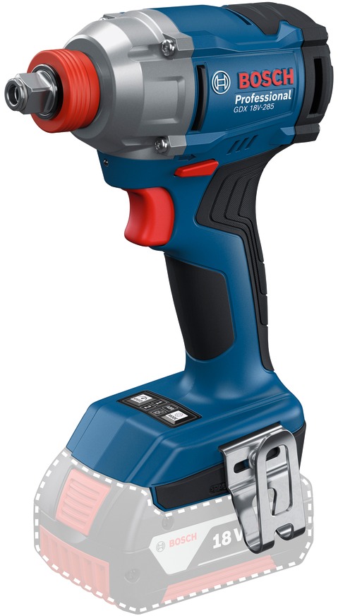 BOSCH Professional Rázový utahovák AKU GDX 18V-285 0.601.9N2.120 (bez AKU)