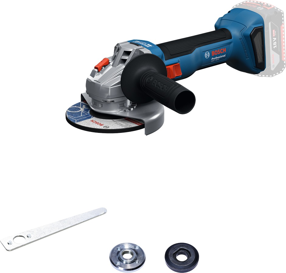 BOSCH Úhlová bruska AKU 115 mm GWS 18V-8 0.601.9N9.004 (bez AKU)