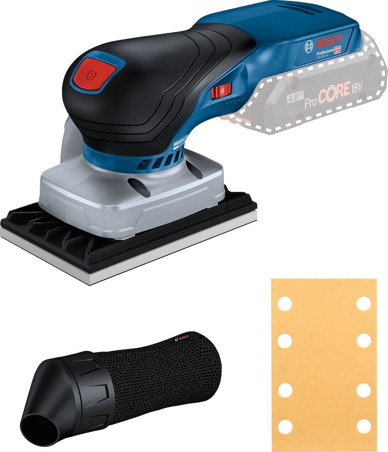 BOSCH Vibrační bruska AKU GSS 18V-13 0.601.9L0.100 (bez AKU)