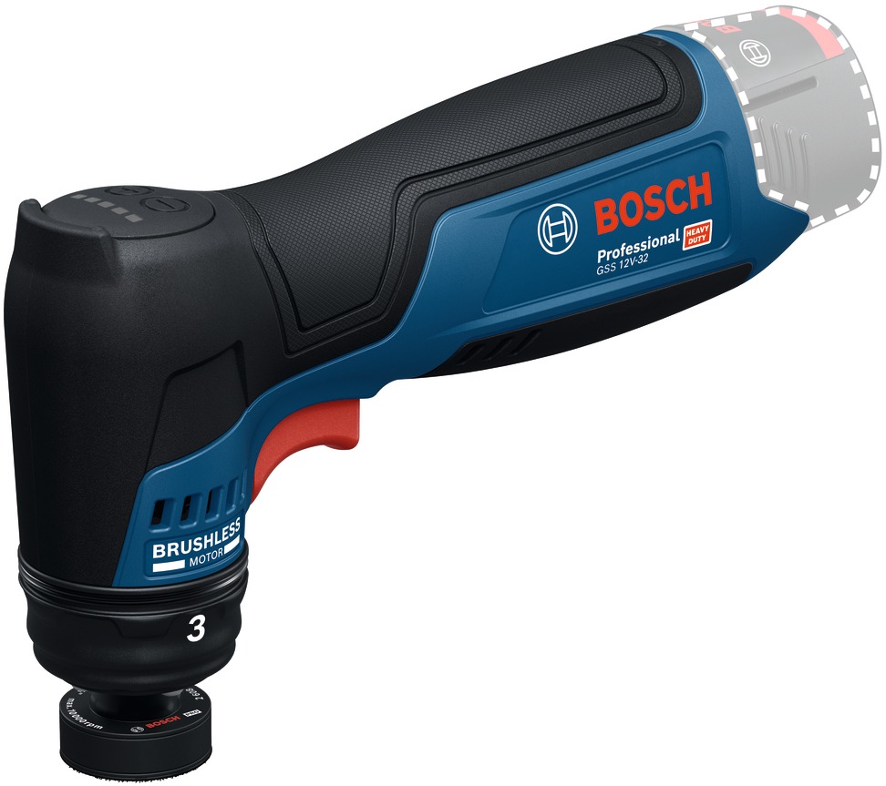 BOSCH Vibrační bruska AKU GSS 12V-32 0.601.9L1.000 (bez AKU)