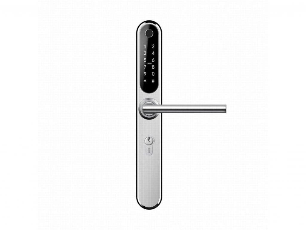 BOT chytrá klika TTLock H1, 92 mm, stříbrná