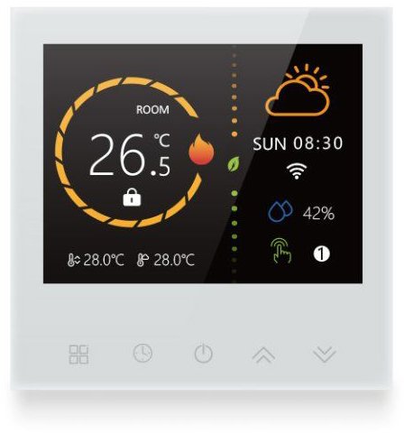 BOT WiFi pokojový termostat Tuya RTL2 16 A bílý