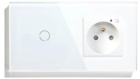 BOT Chytrá zásuvka s vypínačem osvětlení WiFi SPS11 bílá