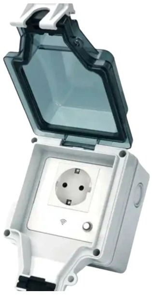 BOT Smart venkovní zásuvka SO1 Tuya WiFi, 16 A