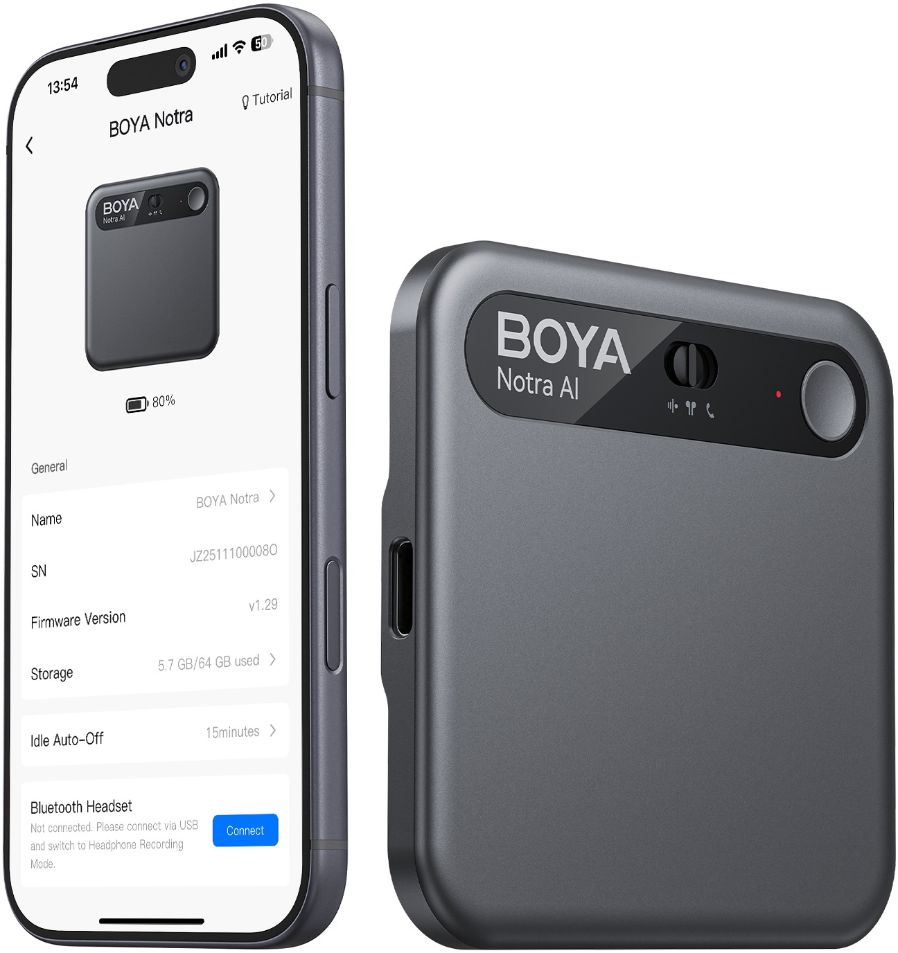 Boya Notra Black