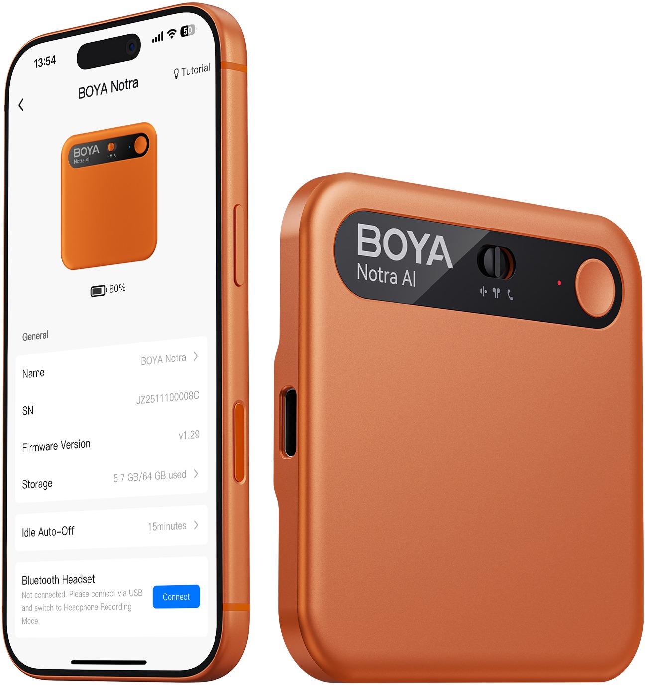 Boya Notra Orange