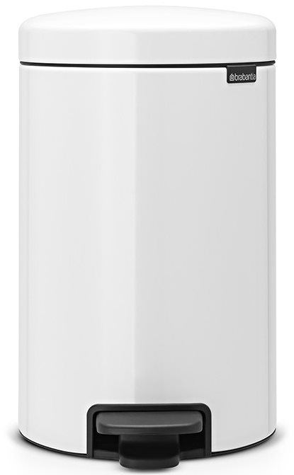 Brabantia, pedálový koš newlcon 12l barva bílá