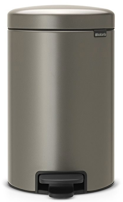 Brabantia, pedálový koš newlcon 12l barva platinová