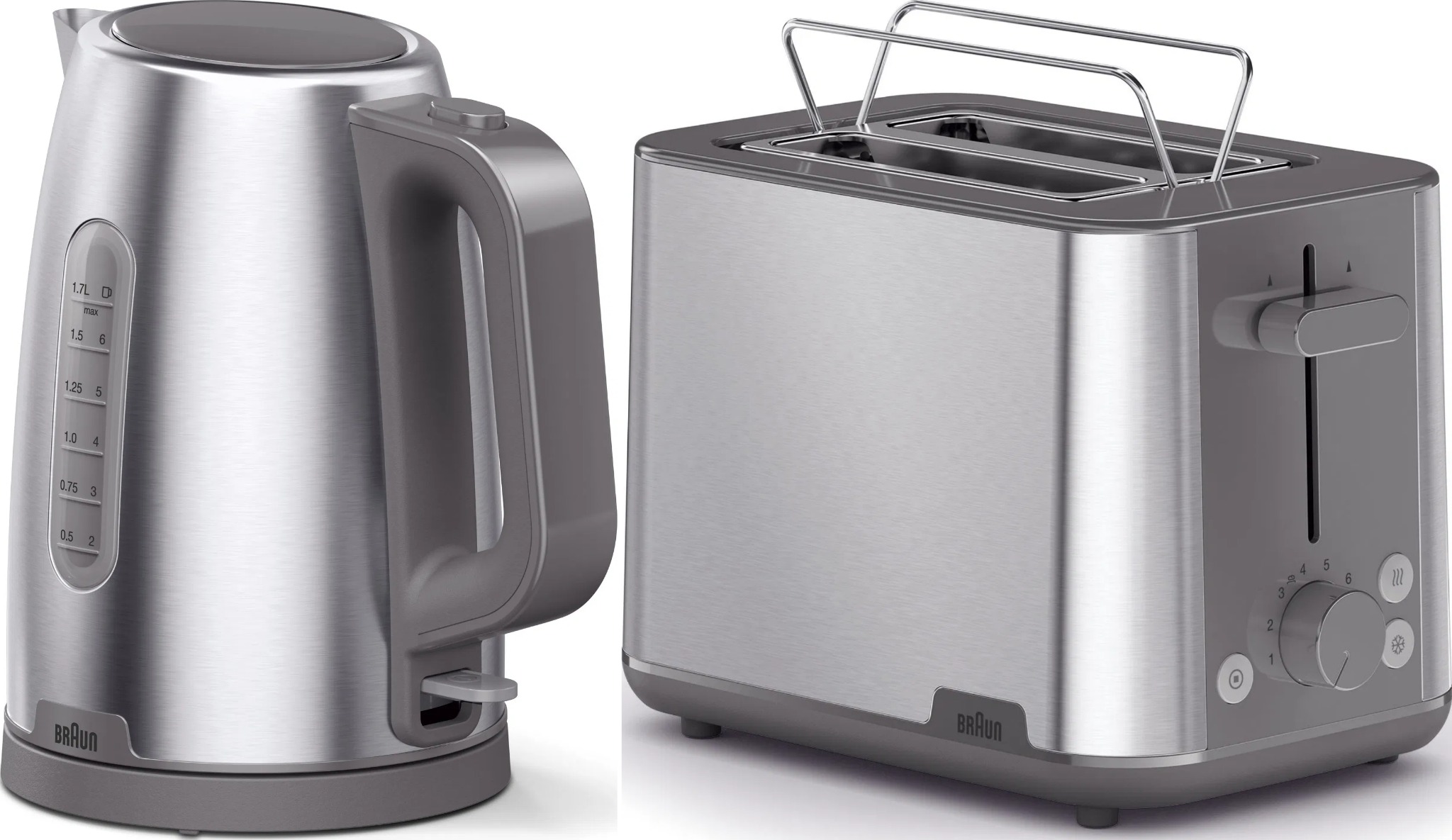 Snídaňová kolekce Braun PurShine - šedá