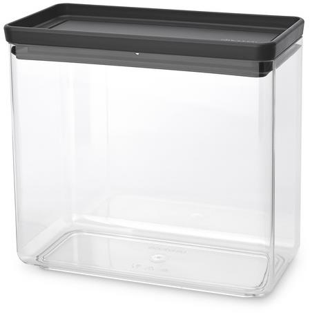 Brabantia Tasty+ Stohovatelná dóza 3,5 l Dark Grey