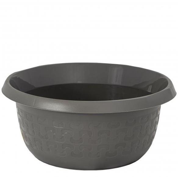 Branq Kulatý lavor/mísa Cotton 15l - antracit
