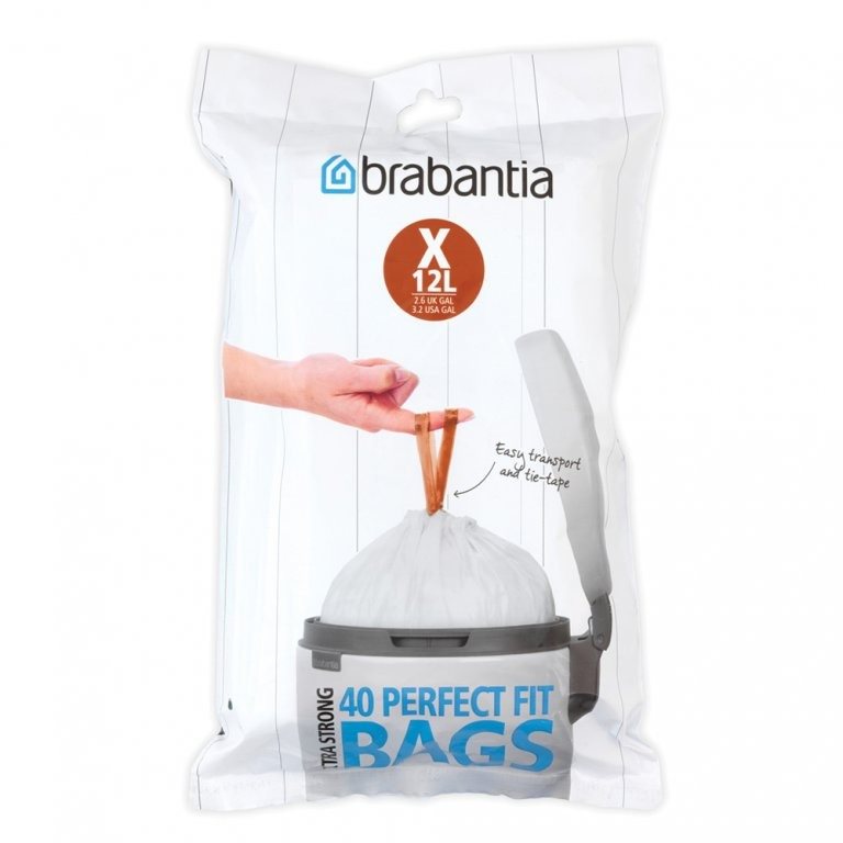 Brabantia PerfectFit pytle - 10-12 L (X) - 40 ks