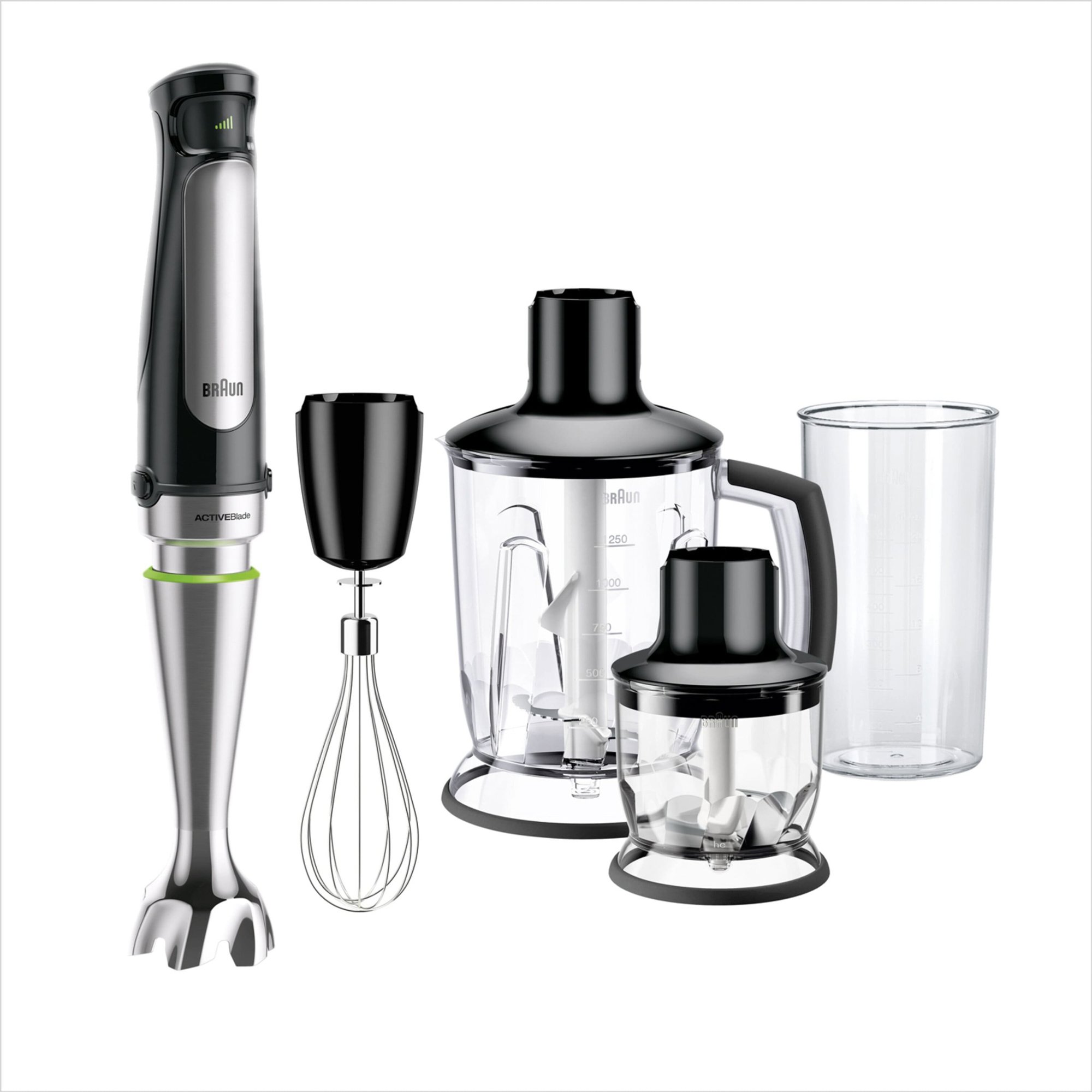 Braun - Tyčový mixér MultiQuick 7 MQ7045X, černá/nerez 8021098774637