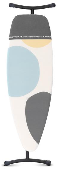Brabantia žehlicí prkno D 135 × 45 cm černý rám PZ Spring Bubbles