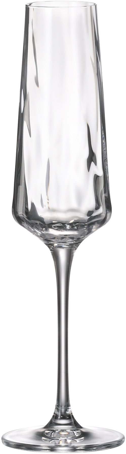 BOHEMIA ROYAL CRYSTAL Sada sklenic na šumivé víno Crystal Winestar Spirale 160 ml 6 ks