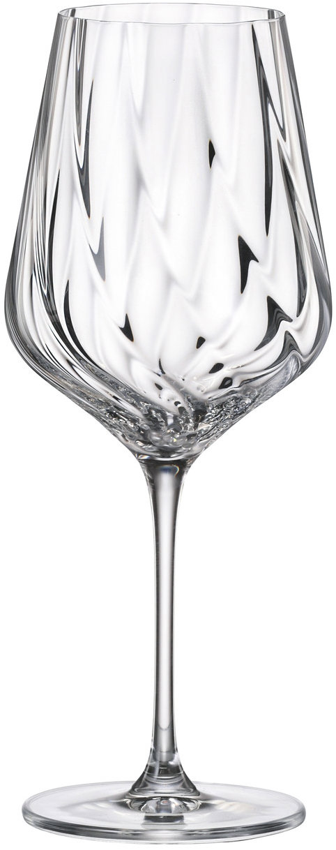 BOHEMIA ROYAL CRYSTAL Sada sklenic na červené víno Crystal Winestar Spirale 620 ml 6 ks