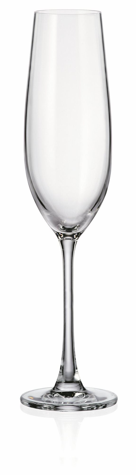 BOHEMIA ROYAL CRYSTAL Verona Sklenice na šampaňské 260ml 6 ks