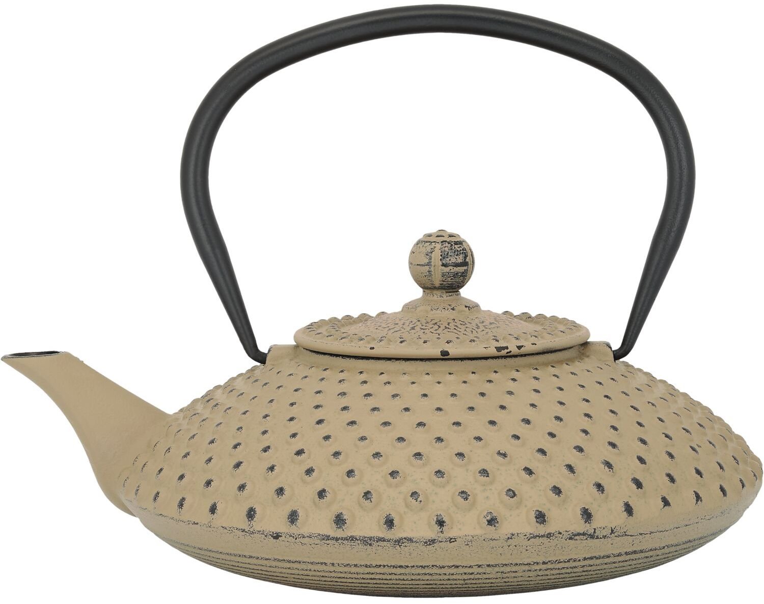 BREDEMEIJER Xilin Čajová konvice litinová, s filtrem, béžová, 1,25 l, 16,8 cm