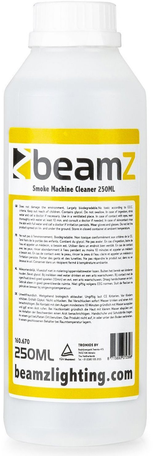 BeamZ FSMC Čistící kapalina pro mlhostroje 250 ml