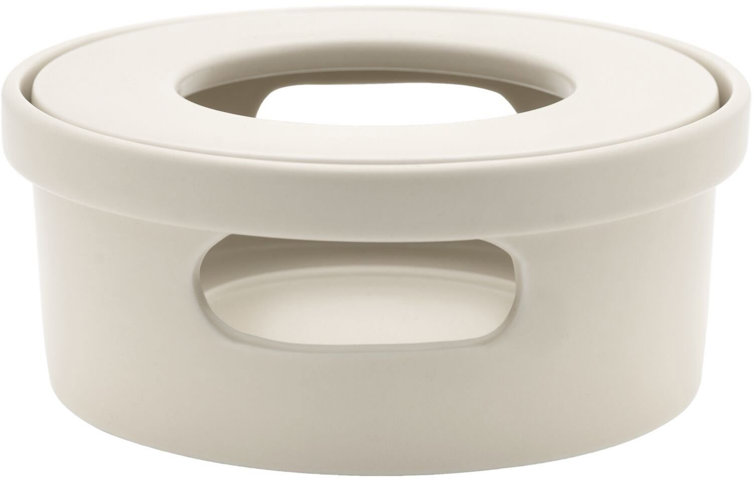 BREDEMEIJER Skagen Ohřívač na čajovou svíčku, bílý, 6 cm, průměr 140 mm