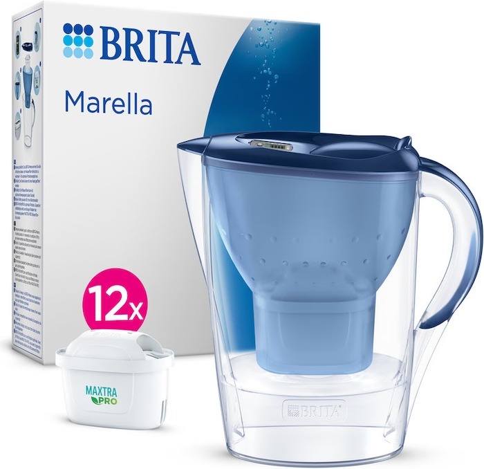 BRITA Marella 2,4 l modrá 2024 + 12 MAXTRA PRO All in 1