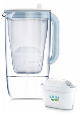 BRITA Skleněná konvice 2,5 l světle modrá NEW 2024