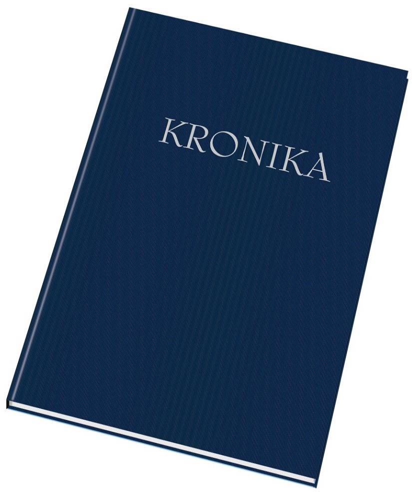 Papírny Brno Kronika A4, modrá, 192 listů
