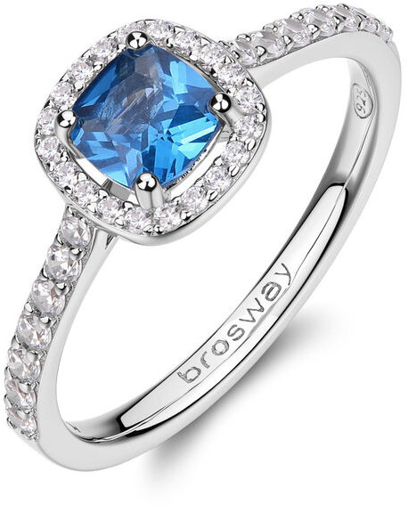 Prsten Brosway Fancy Fredom Blue FFB129C (Ag 925/1000, 2,2 g)