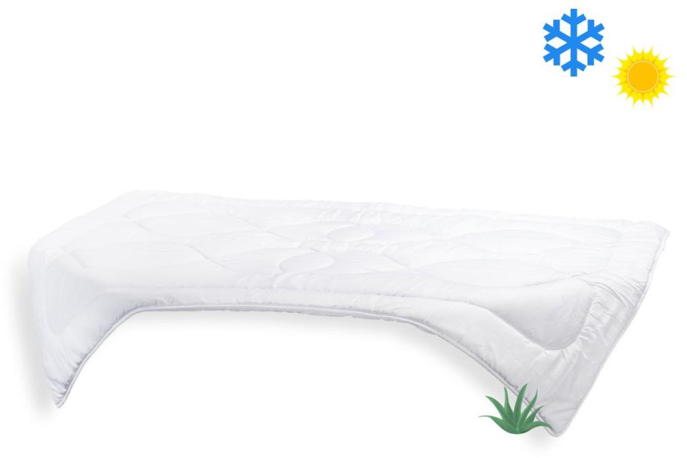 Brotex Prodloužená celoroční přikrývka Aloe Vera 140×220cm 935g