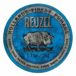REUZEL Blue Pomade pomáda na vlasy pro silnou fixaci 35 ml