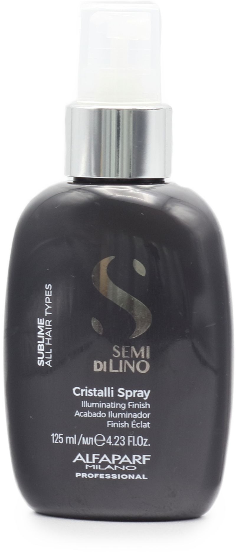 ALFAPARF MILANO Semi Di Lino Sublime Cristalli Spray bezoplachová péče pro lesk vlasů 125 ml