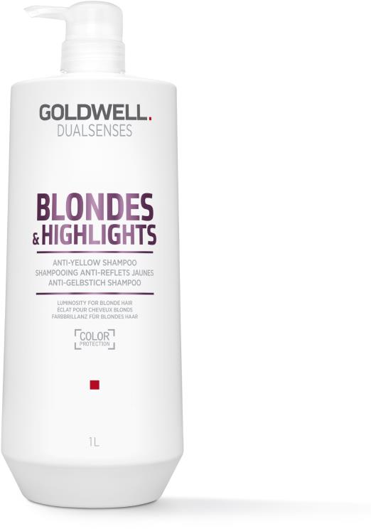 GOLDWELL Dualsenses Blonde & Highlights Anti-Yellow Shampoo 1000 ml