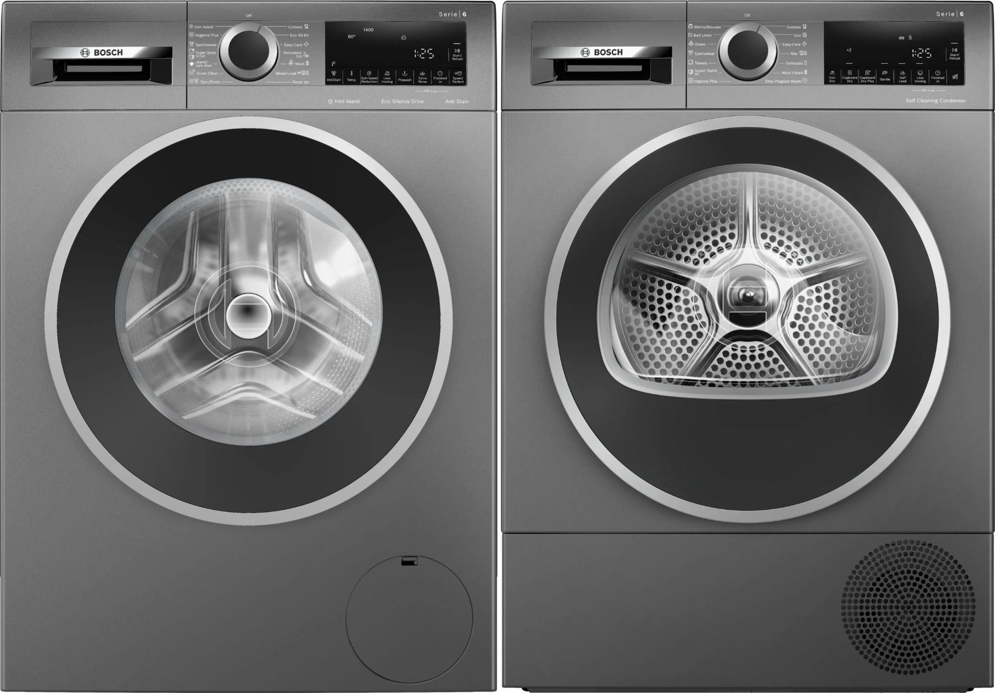 BOSCH WGG244ZREU Serie 6 + BOSCH WQG245DREU Serie 6