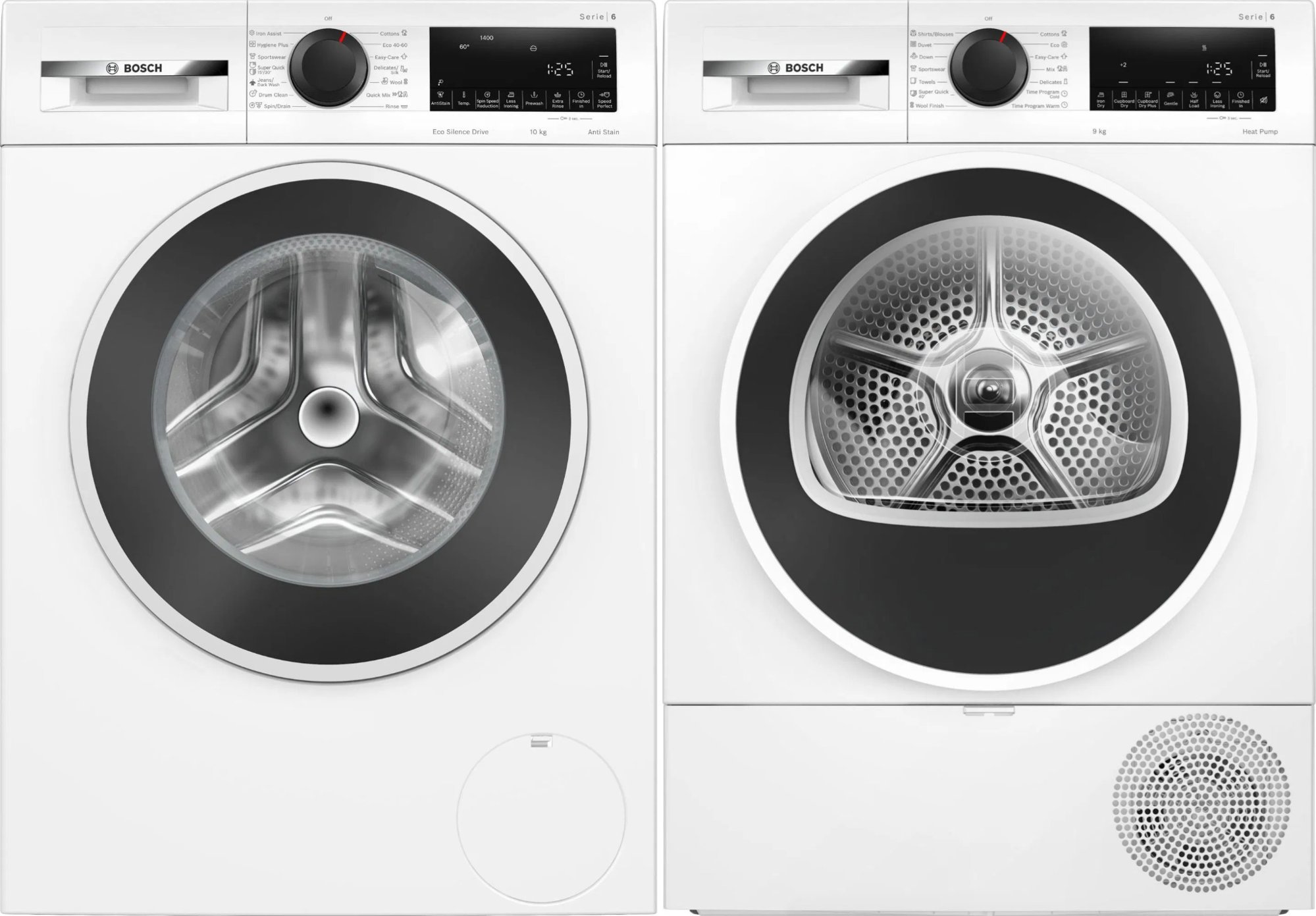 BOSCH WGG2540NBY Serie 6 + BOSCH WQG24101BY Serie 6