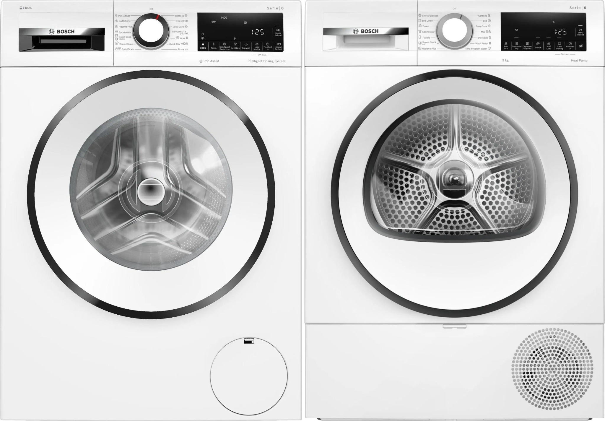 BOSCH WGG244F2BY Serie 6 + BOSCH WQG243D9CS Serie 6