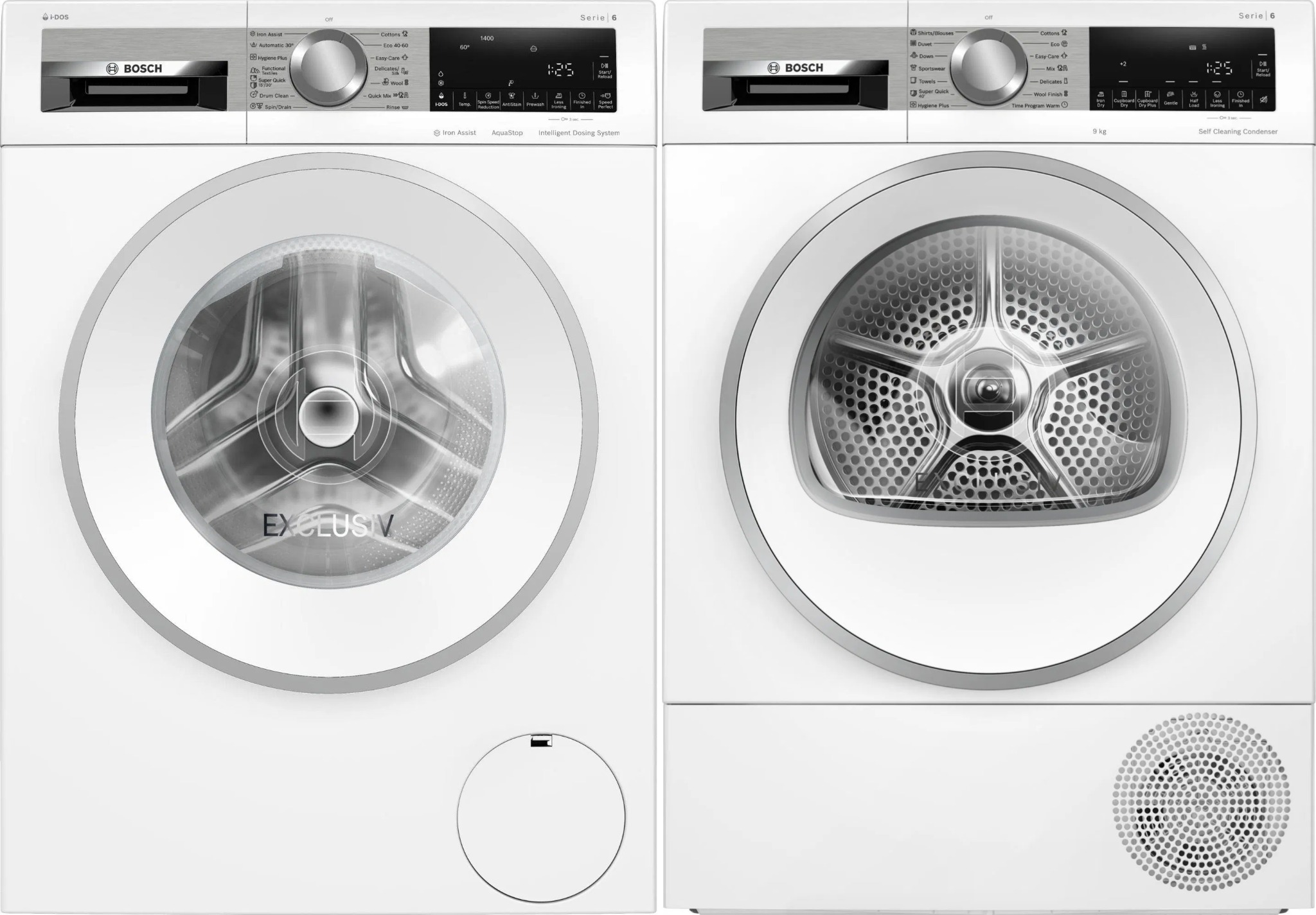 BOSCH WGG244F9BY Serie 6 + BOSCH WQG24591BY Serie 6