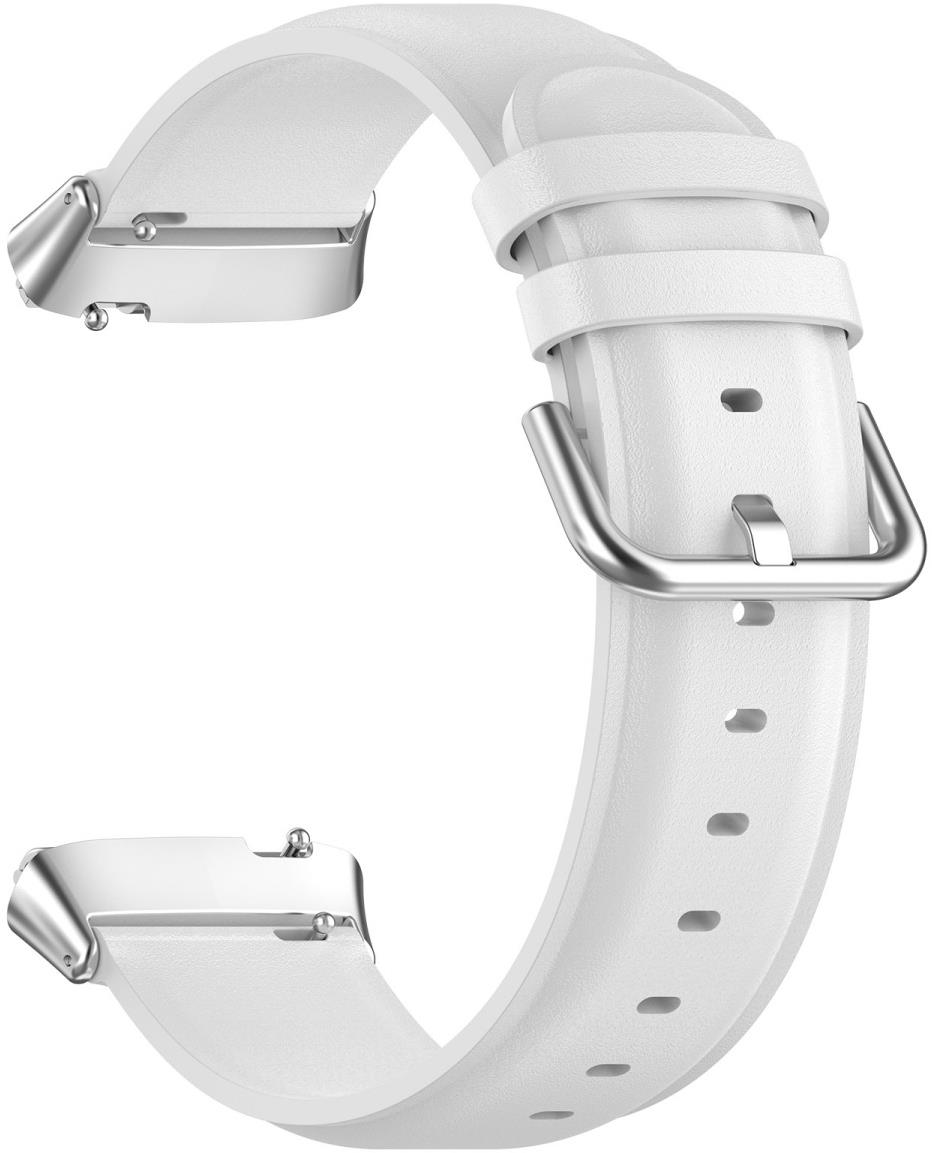 BStrap Leather pro Xiaomi Redmi Watch 3 Active / Lite white