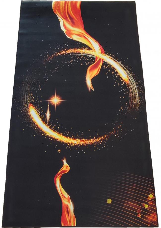 4sleep Kusový koberec Black & Gold 15 - 160 × 220 cm