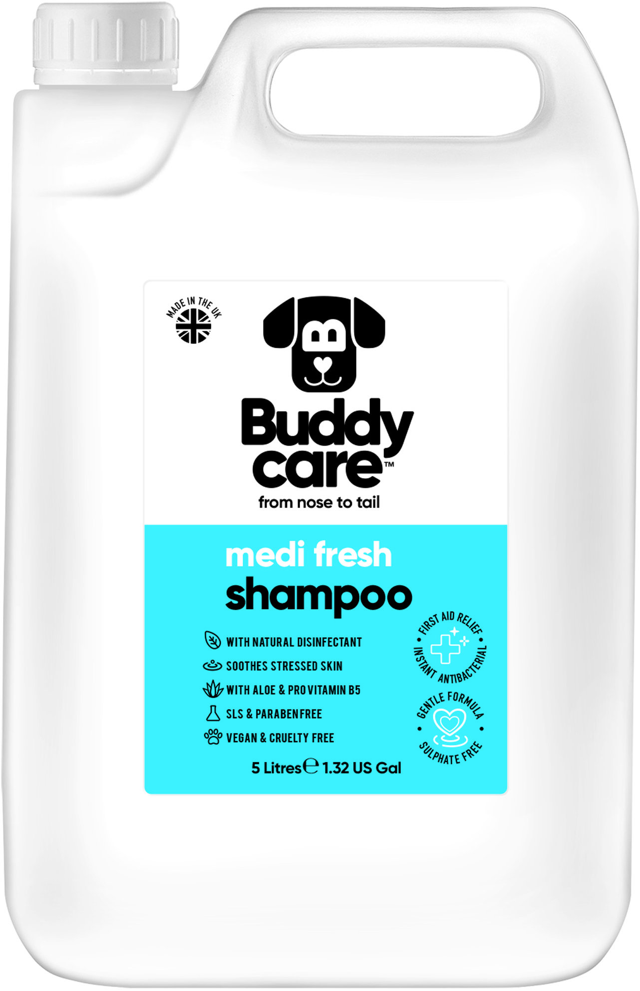 Buddycare Šampon pro psy Medi Fresh 5 l
