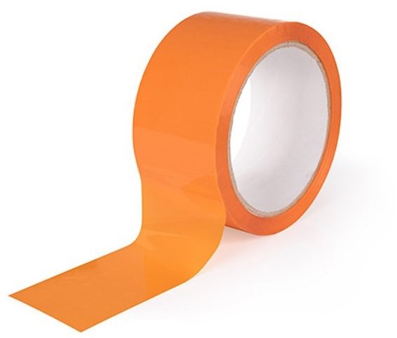 Bull Balící lepící páska 48 mm × 66 m, akryl, oranžová