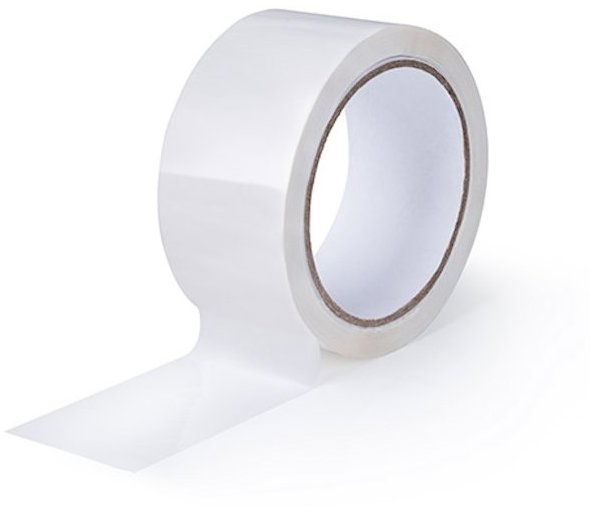 Bull Balící lepící páska 48 mm × 66 m, akryl, bílá, (42my), 6 ks