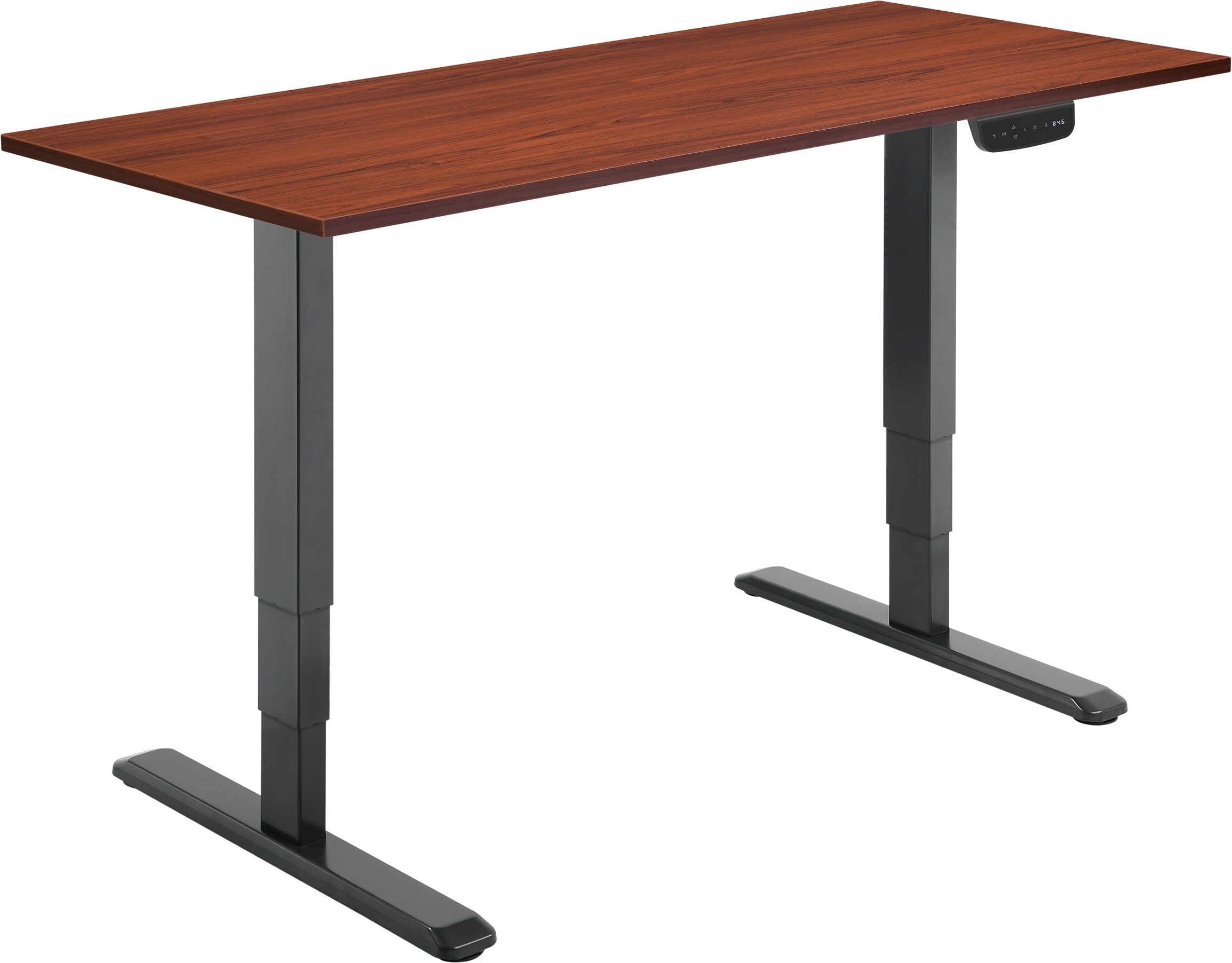 AlzaErgo Table ET1 NewGen černý stůl s deskou 120×80 cm