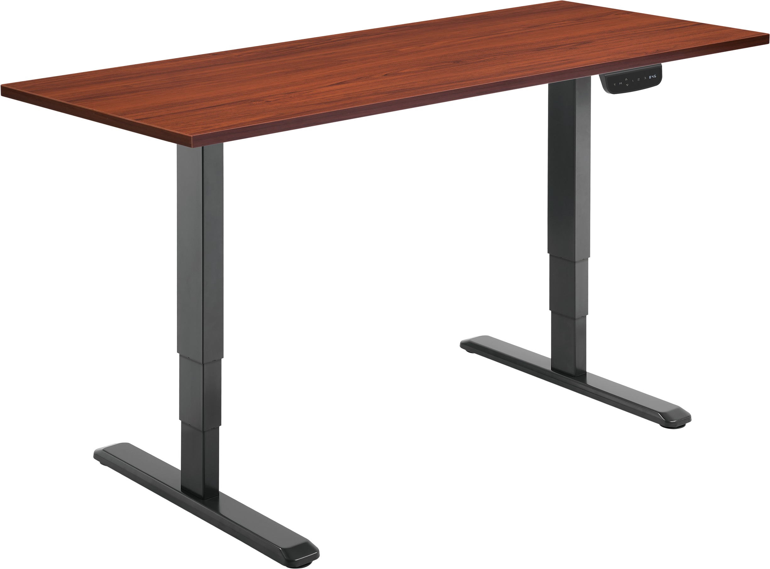 AlzaErgo Table ET1 NewGen černý stůl s deskou 120×80 cm