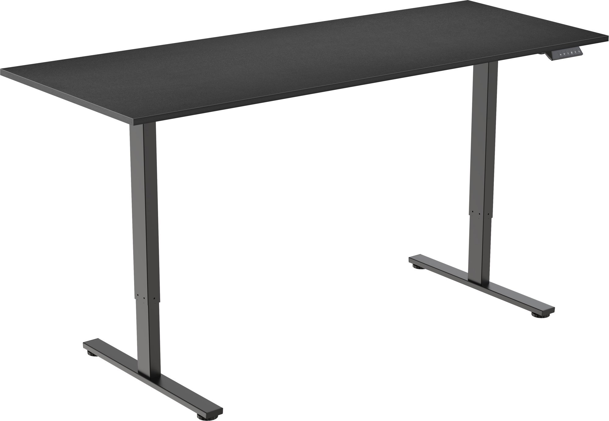 AlzaErgo Table ET2 Core černý + deska 160×80 cm lamino černá